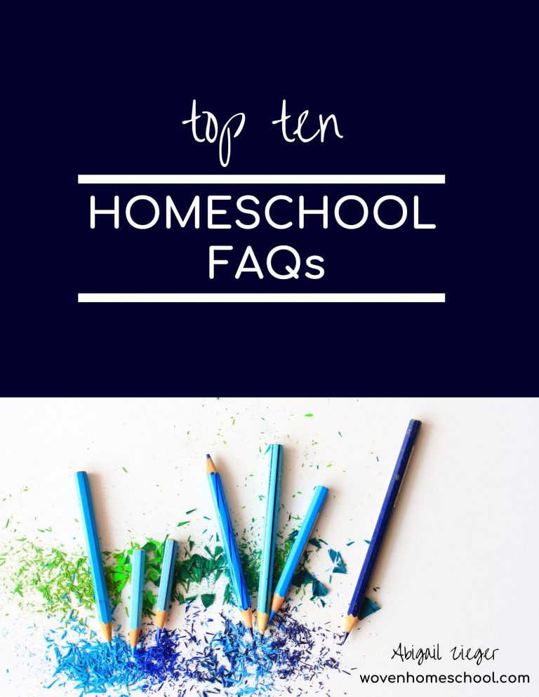 Top 10 Homeschool FAQs