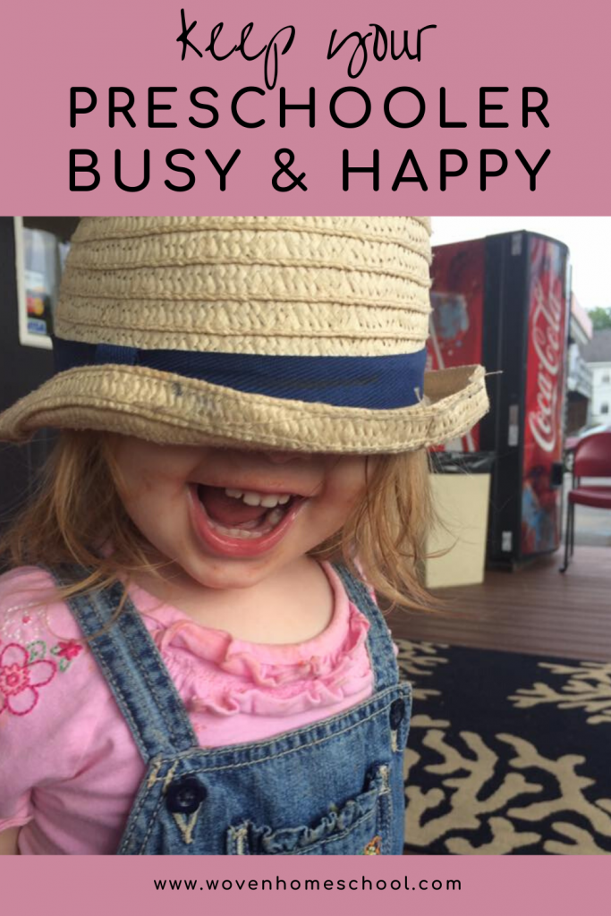 Easy ways to keep a preschooler happy